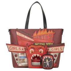 Loungefly Beetlejuice^Bolsa Canvas Beetlejuice de - Licencia Oficial