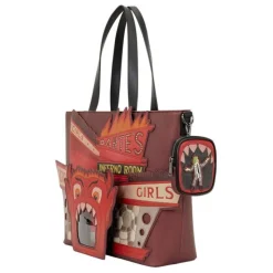 Loungefly Beetlejuice^Bolsa Canvas Beetlejuice de - Licencia Oficial