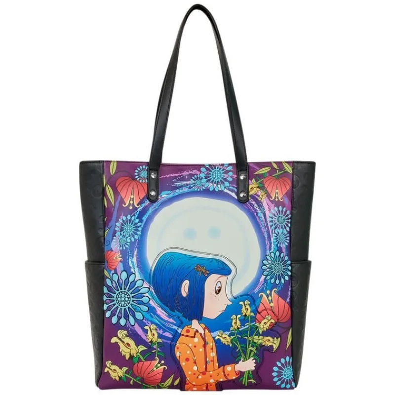 Loungefly Bolsos Y Carteras Disney^Bolsa Canvas Coraline de - Licencia Oficial