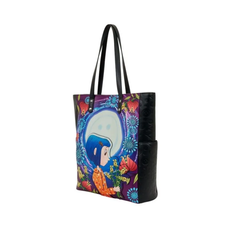 Loungefly Bolsos Y Carteras Disney^Bolsa Canvas Coraline de - Licencia Oficial