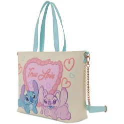 Outlet Bolsa Canvas Lilo & Stitch True Love por Películas Y Personajes De Disney ·Lilo Y Stitch|Bolsos Y Carteras Disney