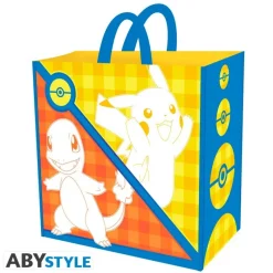 New Bolsa de Compras Pokémon Iniciales de Kanto Pikachu|Moda Pokemon