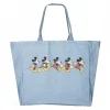 Hot Bolsa de compras XL Mickey azul 70% poliéster y 30% algodón Películas Y Personajes De Disney ·Mickey & Minnie|Bolsos Y Carteras Disney
