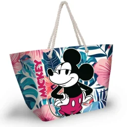 KaracterMania Películas Y Personajes De Disney ·Mickey & Minnie^Bolsa de Playa Soleil Mickey Mouse Blossom Multicolor