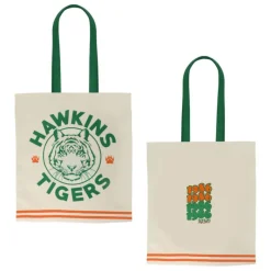Cinereplicas Stranger Things^Bolsa de Tela Hawkins Tigers de Poliéster
