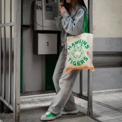 Cinereplicas Stranger Things^Bolsa de Tela Hawkins Tigers de Poliéster