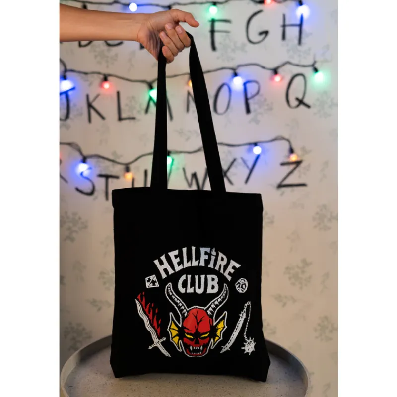Grupo Erik Stranger Things^Bolsa de Tela Stranger Things Hellfire Club