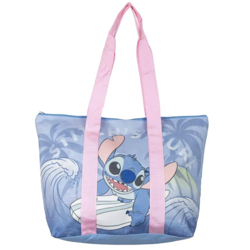 Cerdá Adult Películas Y Personajes De Disney ·Lilo Y Stitch|Bolsos Y Carteras Disney^Bolsa playa tropical Stitch