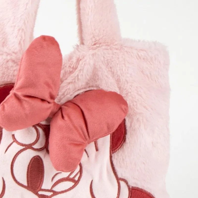 Discount Bolsa Shopping Peluche Minnie Rosa 100% Poliéster Disney Para Niñas|Películas Y Personajes De Disney ·Mickey & Minnie