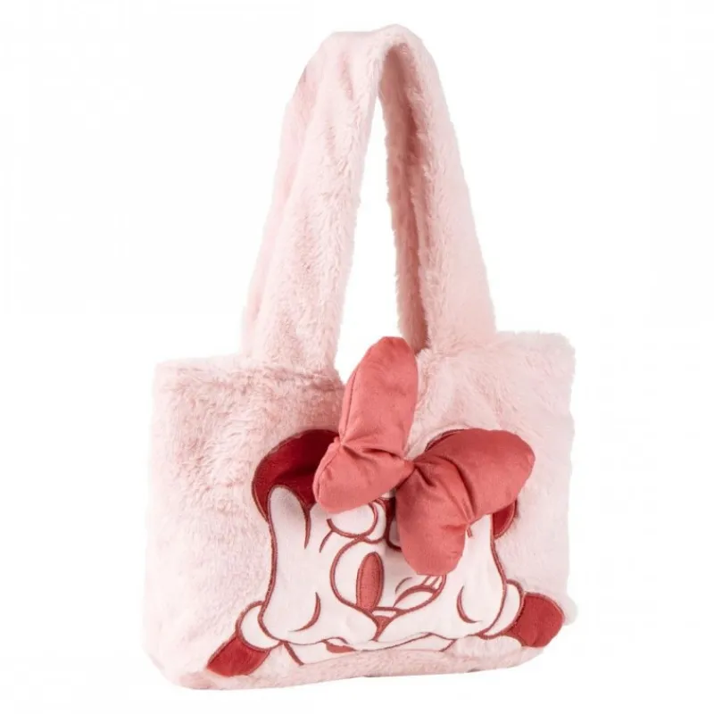 Discount Bolsa Shopping Peluche Minnie Rosa 100% Poliéster Disney Para Niñas|Películas Y Personajes De Disney ·Mickey & Minnie