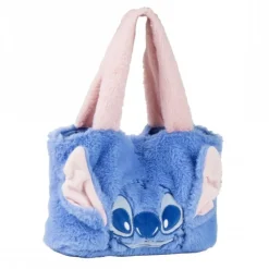 Cerdá Kids Películas Y Personajes De Disney ·Lilo Y Stitch|Bolsos Y Carteras Disney^Bolsa Shopping Peluche Stitch Azul de Polyester