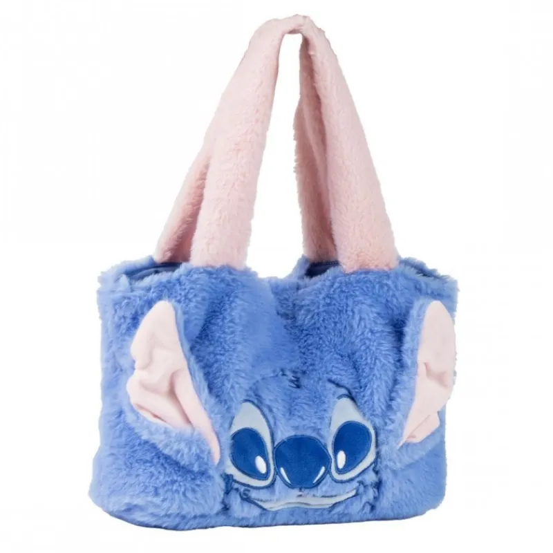 Cerdá Kids Películas Y Personajes De Disney ·Lilo Y Stitch|Bolsos Y Carteras Disney^Bolsa Shopping Peluche Stitch Azul de Polyester