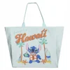 Cerdá Adult Películas Y Personajes De Disney ·Lilo Y Stitch|Bolsos Y Carteras Disney^Bolsa Shopping XL Stitch Turquesa 70% Poliéster 30% Algodón