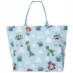 Cerdá Adult Películas Y Personajes De Disney ·Toy Story|Disney Hogar^Bolsa Shopping XL Toy Story Azul Claro