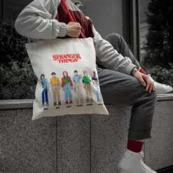 Discount Bolsa Tote de Tela Stranger Things Stranger Things