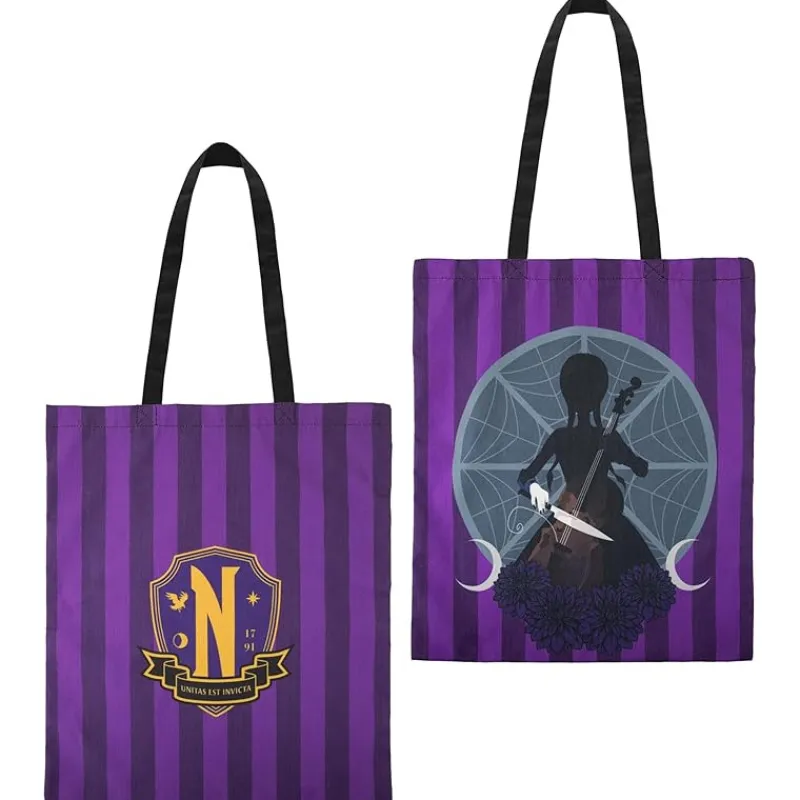 Online Bolsa tote Miércoles y violonchelo Wednesday Miércoles Addams