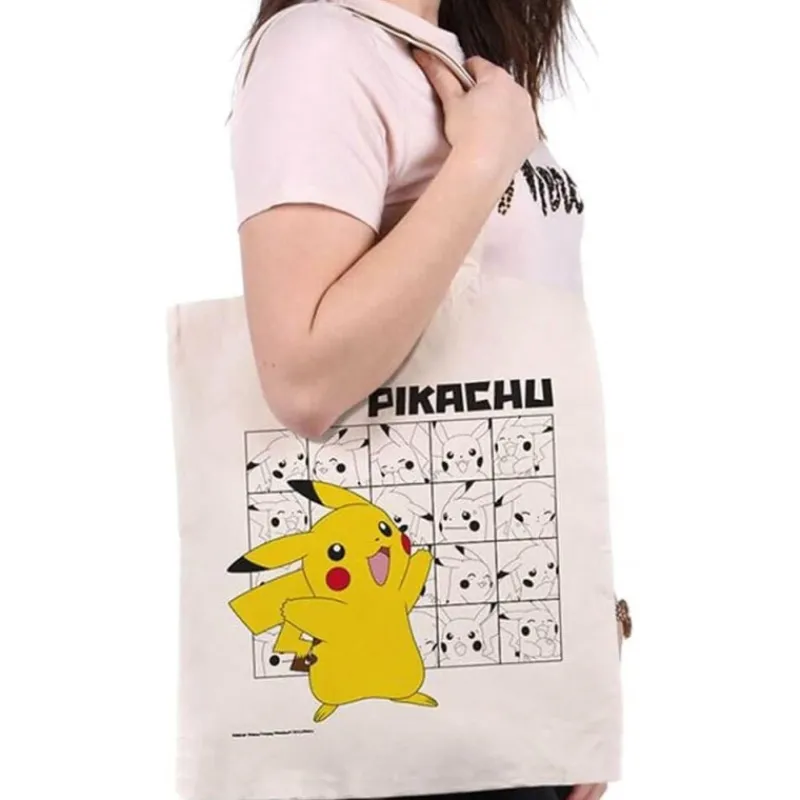 Outlet Bolsa Tote Pikachu Pokémon Pikachu|Regalos Y Coleccionismo Para Gamers - Cosas De Videojuegos Míticos
