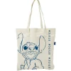 Outlet Bolsa tote silueta Stitch azul 41 x 37 cm Películas Y Personajes De Disney ·Lilo Y Stitch|Bolsos Y Carteras Disney
