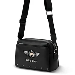 Clearance Bolso bandolera Betty Boop Negro Regalos De Otras Series
