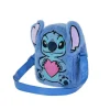 KaracterMania Películas Y Personajes De Disney ·Lilo Y Stitch|Bolsos Y Carteras Disney^Bolso Bandolera Lilo y Stitch de Peluche Azul