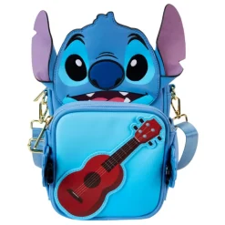 Loungefly Películas Y Personajes De Disney ·Lilo Y Stitch|Bolsos Y Carteras Disney^Bolso Bandolera Guitarra Stitch Disney