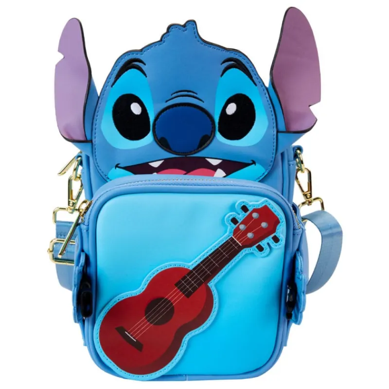 Loungefly Películas Y Personajes De Disney ·Lilo Y Stitch|Bolsos Y Carteras Disney^Bolso Bandolera Guitarra Stitch Disney
