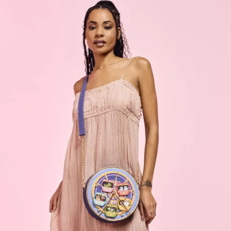 Clearance Bolso Bandolera noria compañeros Princesas Disney Películas Y Personajes De Disney ·Princesas Disney|Bolsos Y Carteras Disney