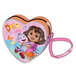 Bolso Corazón Dora la Exploradora Fucsia Tiempo Libre Kids|Regalos De Otras Series