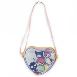 New Bolso Corazón Hello Kitty Azul Claro Tiempo Libre Kids