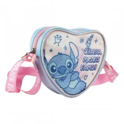Cerdá Kids Películas Y Personajes De Disney ·Lilo Y Stitch|Bolsos Y Carteras Disney^Bolso Corazón Stitch Ohana Means Family