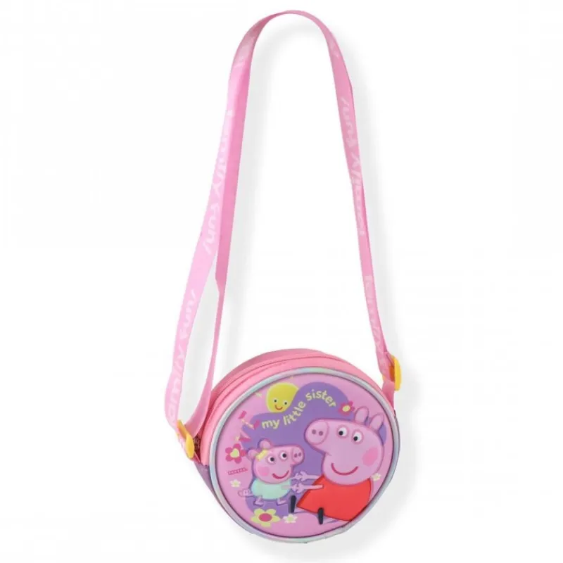 Hot Bolso 3D Peppa Pig 100% Poliéster Rosa Niños Tiempo Libre Kids|Ropa Y Téxtil: Cosas Que Ponerse Para Niños