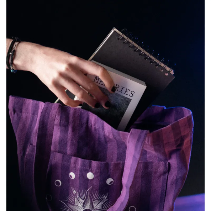 Outlet Bolso De Tela Premium Wednesday Miércoles Addams