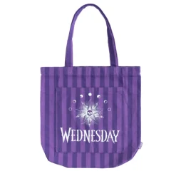 Outlet Bolso De Tela Premium Wednesday Miércoles Addams
