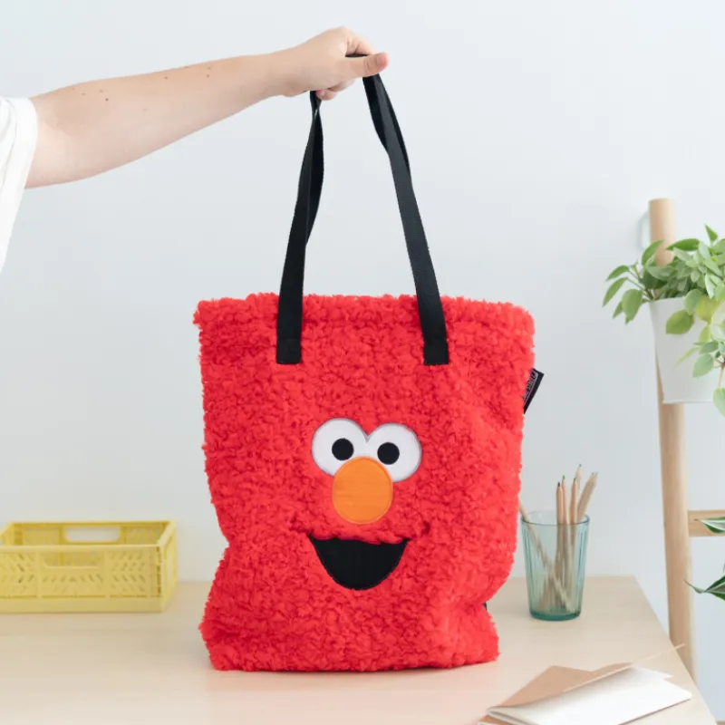Grupo Erik Barrio Sésamo^Bolso De Tela Sesame Street Elmo