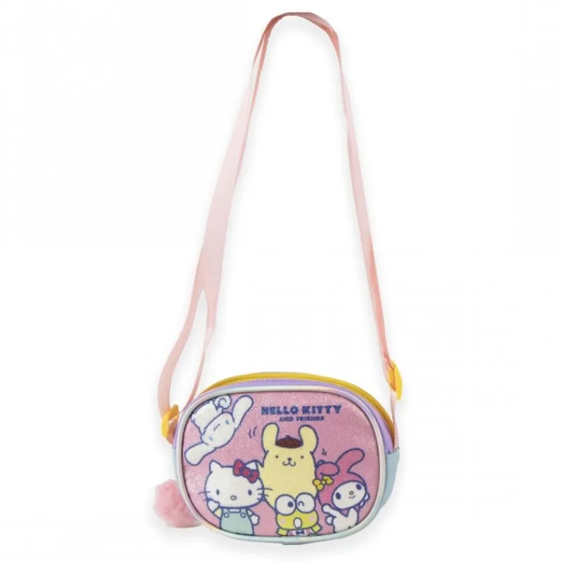 Niños Cerdá Kids Tiempo Libre Kids|Ropa Y Téxtil: Cosas Que Ponerse Para Niños ^Bolso Fantasía Hello Kitty Rosa con Pompon