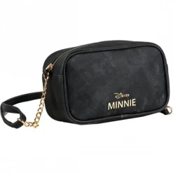 Discount Bolso Minnie Negro y Dorado Disney Películas Y Personajes De Disney ·Mickey & Minnie|Bolsos Y Carteras Disney