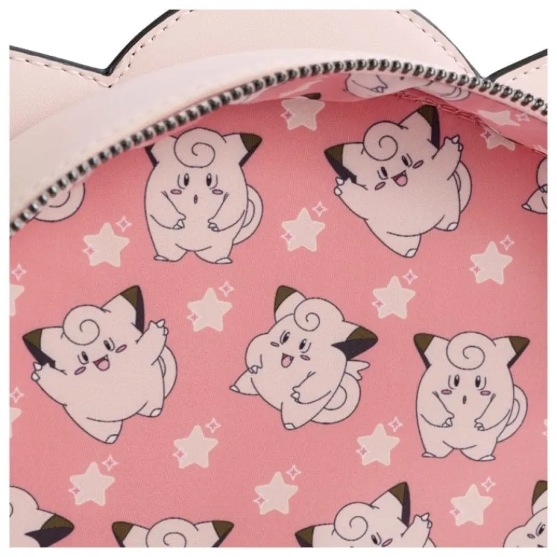 Loungefly Complementos Pokemon|Regalos Y Coleccionismo Para Gamers - Cosas De Videojuegos Míticos^Bolso mochila Clefairy Pokémon