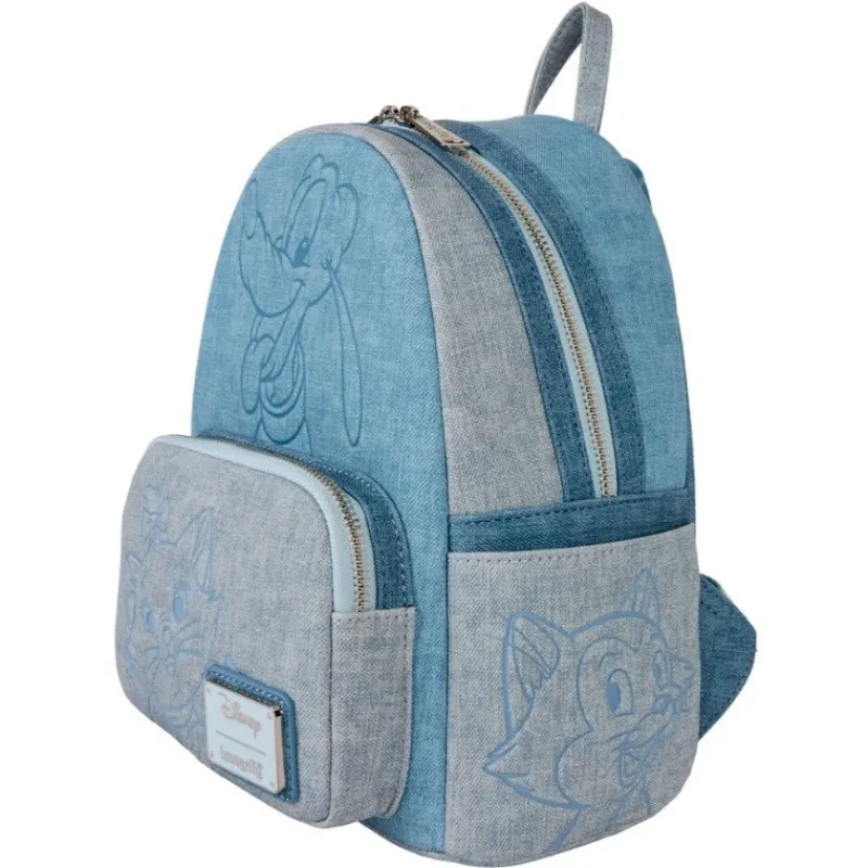Loungefly Bolsos Y Carteras Disney^Bolso mochila Disney Perros y Gatos Denim