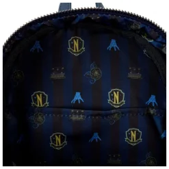 Loungefly Miércoles Addams^Bolso mochila Academia Nevermore Wednesday