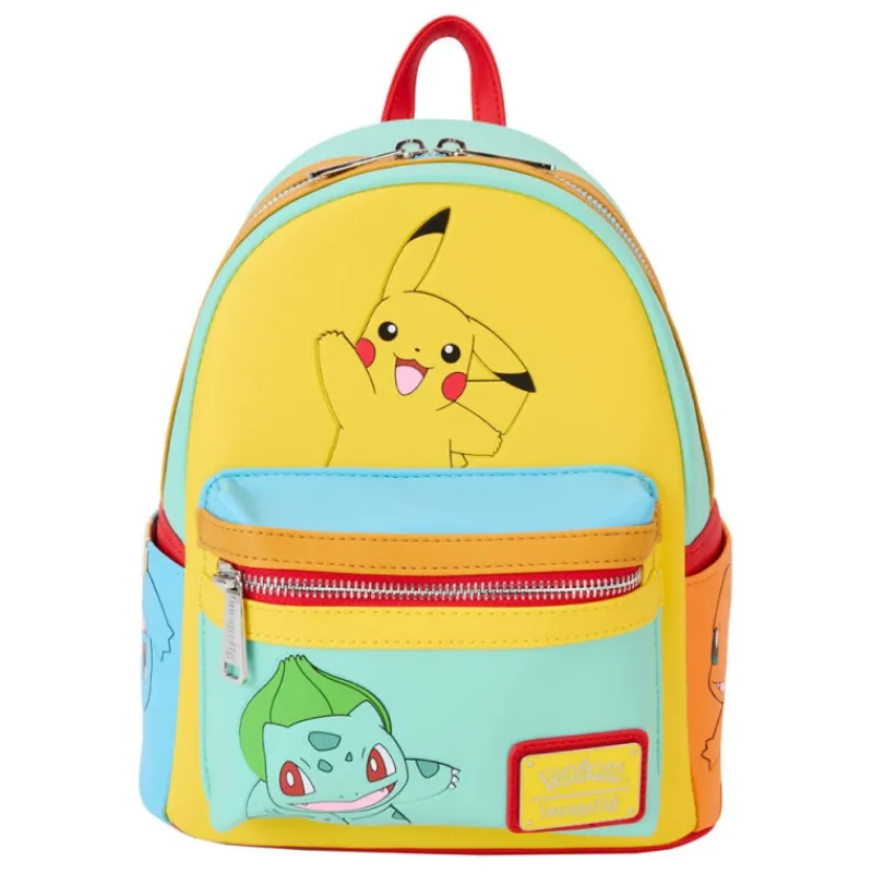 Loungefly Regalos Y Coleccionismo Para Gamers - Cosas De Videojuegos Míticos|Descuentos Gaming^Bolso mochila Iniciales Pokemon