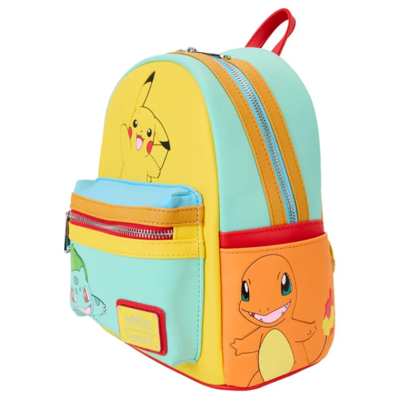 Loungefly Regalos Y Coleccionismo Para Gamers - Cosas De Videojuegos Míticos|Descuentos Gaming^Bolso mochila Iniciales Pokemon