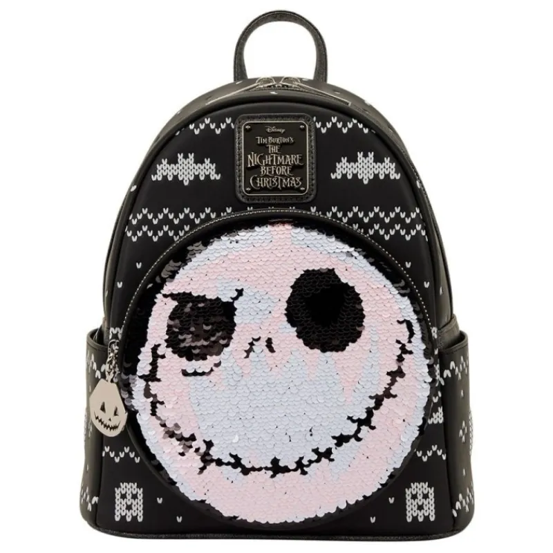 Loungefly Pesadilla Antes De Navidad^Bolso mochila Jack Skellington