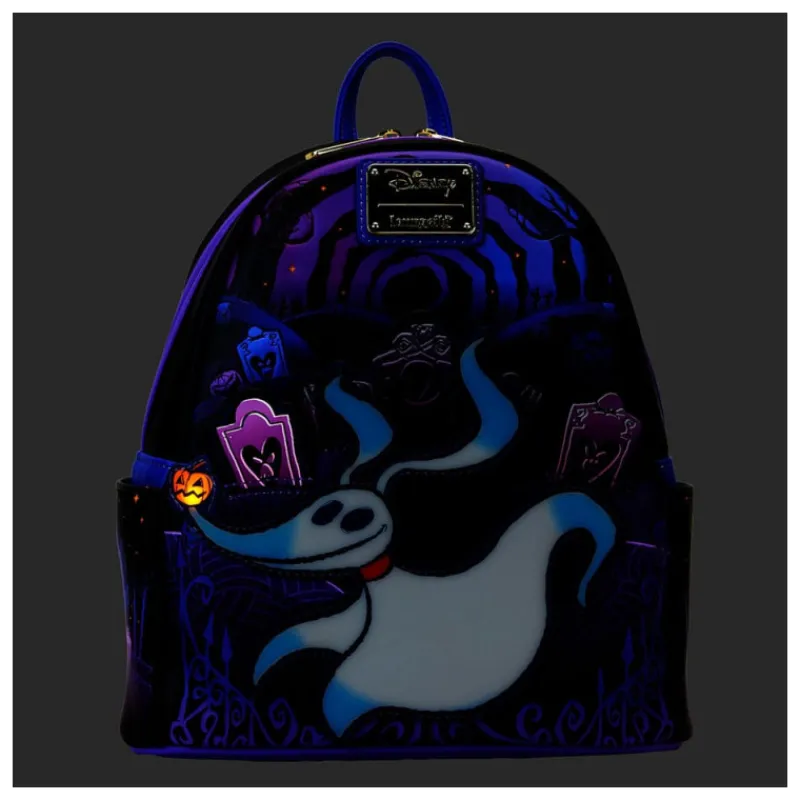 Loungefly Pesadilla Antes De Navidad^Bolso Mochila Zero Pesadilla Antes de Navidad