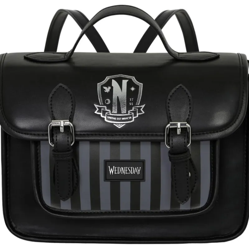 Best Bolso mochila satchel Miércoles Nevermore Miércoles Addams