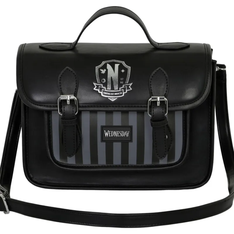 Best Bolso mochila satchel Miércoles Nevermore Miércoles Addams