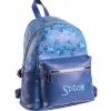 Outlet Bolso Mochila Stitch Disney Blue Películas Y Personajes De Disney ·Lilo Y Stitch|Bolsos Y Carteras Disney