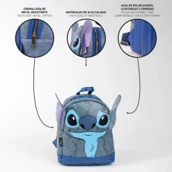 Cerdá Adult Películas Y Personajes De Disney ·Lilo Y Stitch|Bolsos Y Carteras Disney^Bolso Mochila Stitch orejitas Disney
