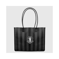 Cinereplicas Miércoles Addams^Bolso Nevermore Academy Negro