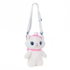 Bolso Peluche Disney Marie 100% Poliéster Blanco Niños Disney Para Niñas|Tiempo Libre Kids