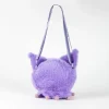 Cerdá Kids Tiempo Libre Kids^Bolso Peluche Hello Kitty Kuromi 100% Polyester Morado